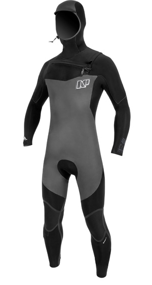 NP Surf Mission 6/5 Hooded Front Zip Wet suit
